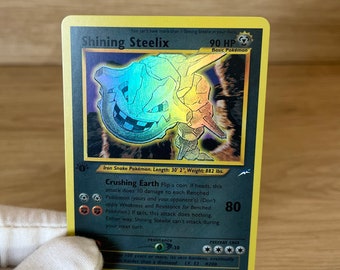 Shining Steelix 112/105 Neo Destiny - English Version Shining Steelix 112/105 Neo Destiny - English Version