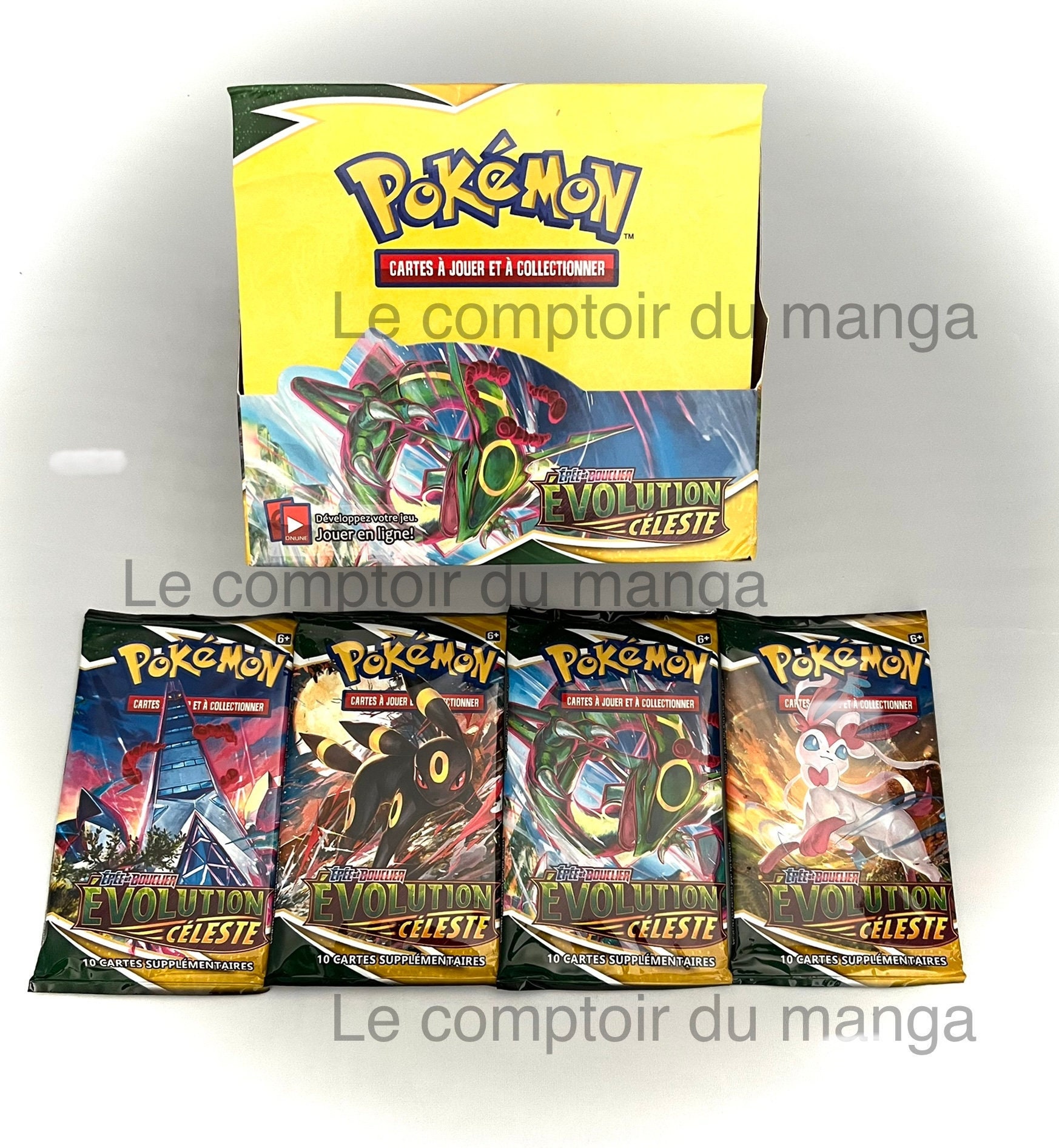 Evolution Céleste display POKEMON - Cartes de jeux