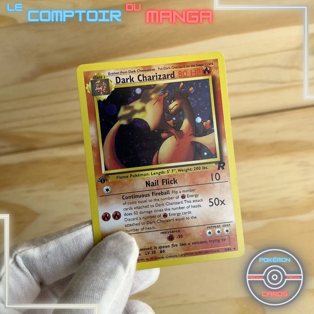 Pokemon - Dark Charizard - 4/82 - Holofoil Rare! - Team