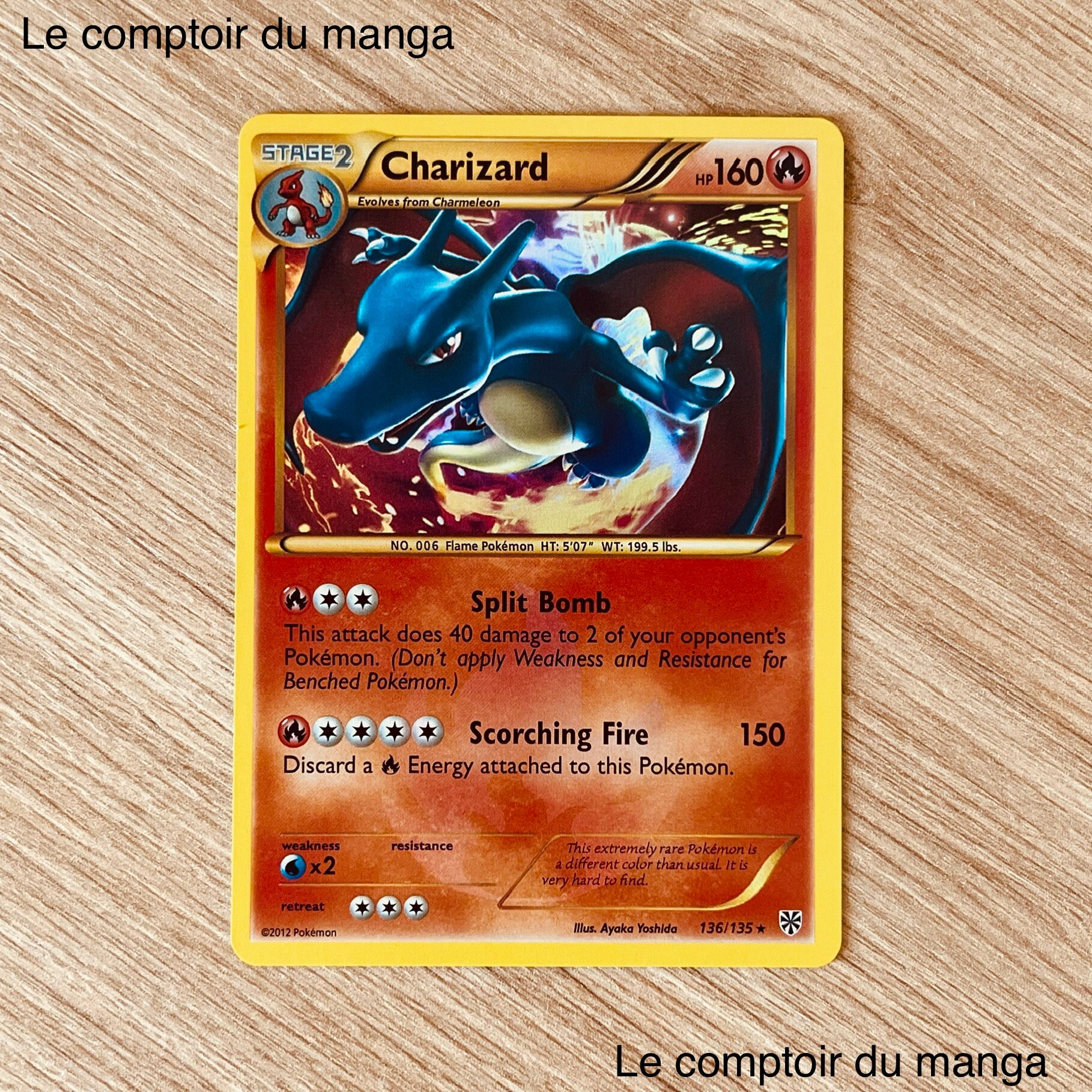 Charizard (136/135), Busca de Cards