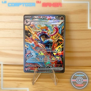 Greninja EX 214/167 - Twilight Masquerade - Version Anglaise - Holographique - Proxy - Haute Qualité