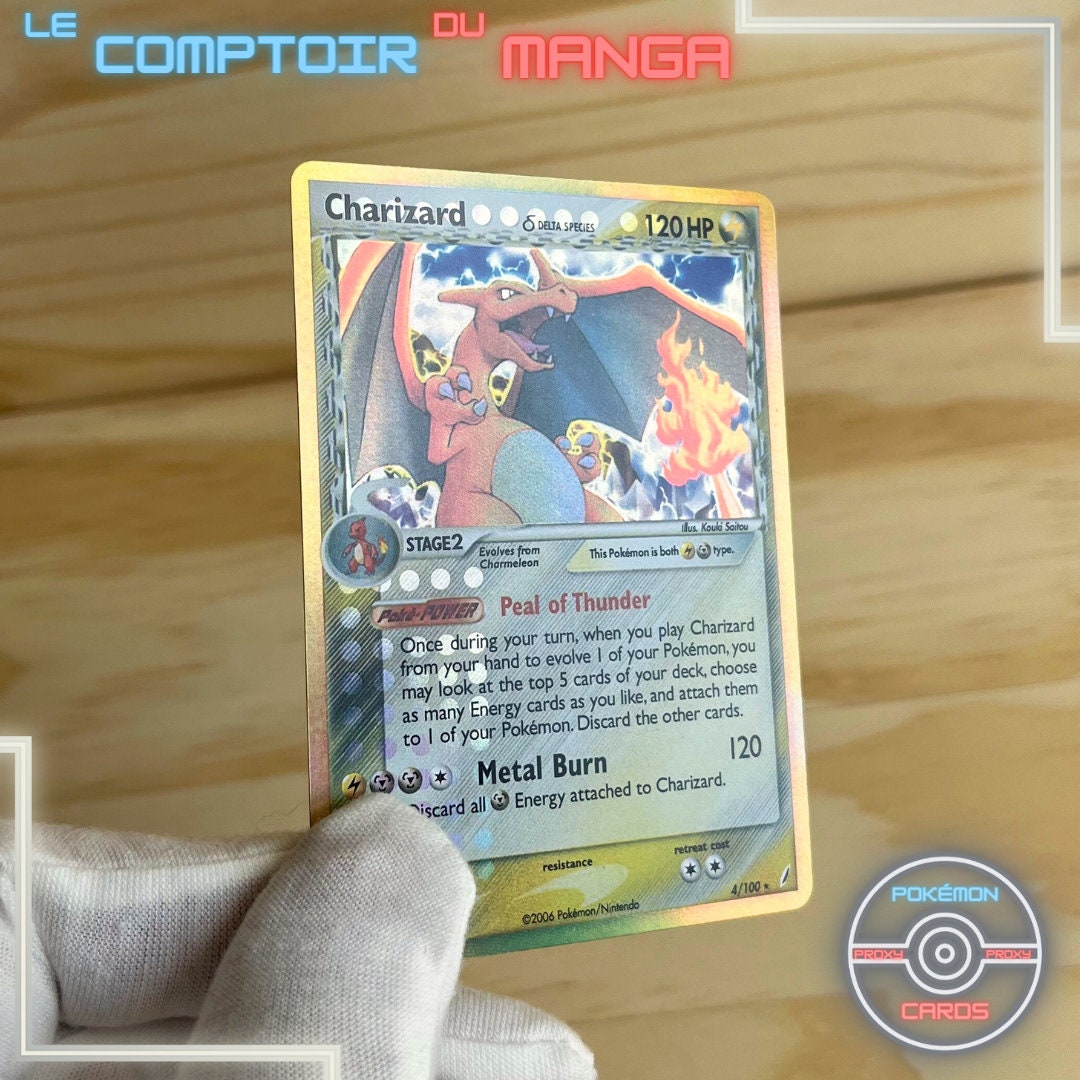 Charizard Delta Species Miracle Crystal Holo Excellent