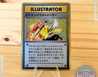 Star Holo) Japanese Pokemon card Pikachu illustrator promo Star Holo) Japanese Pokemon card Pikachu illustrator promo