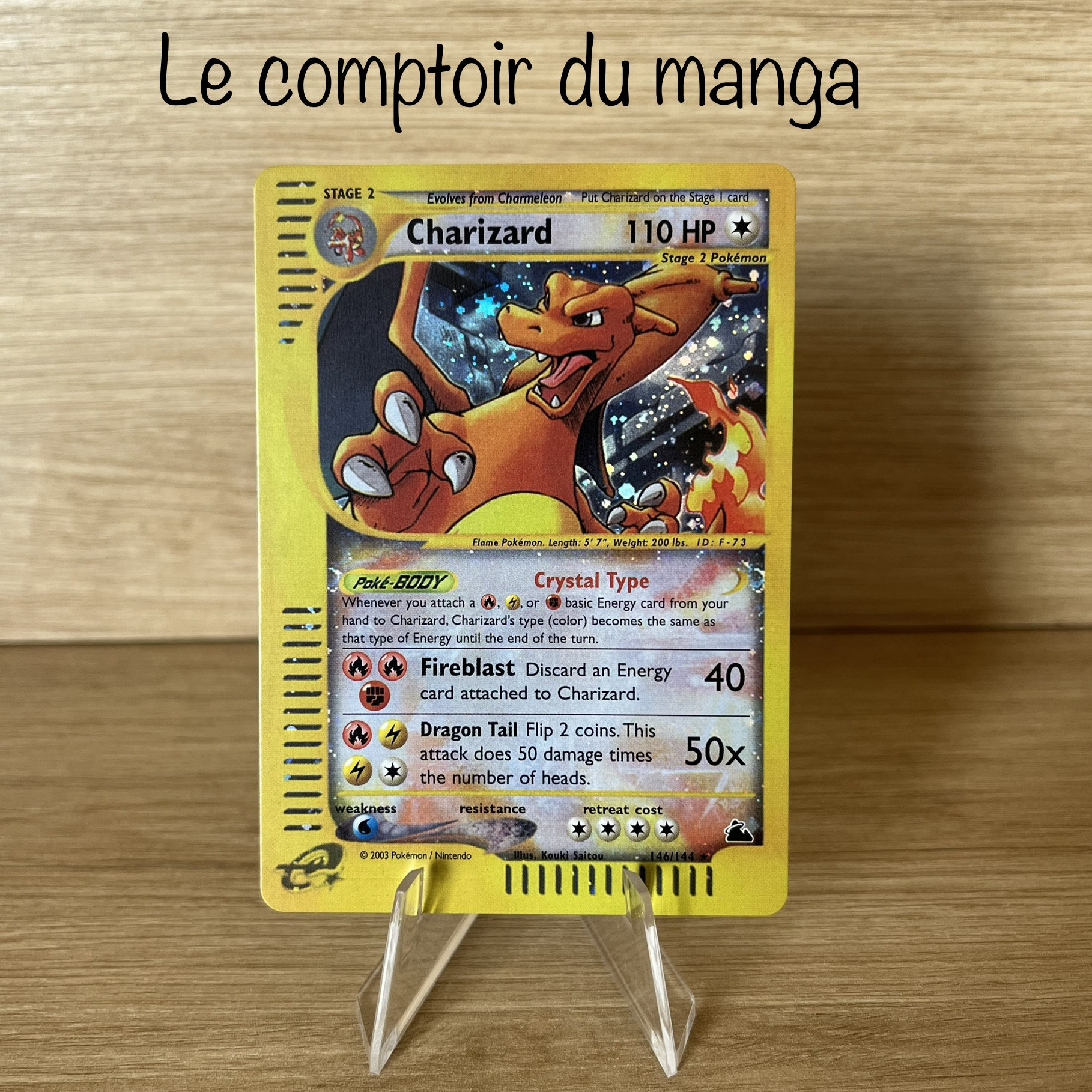 Charizard 146/144 Skyridge 2003- Wizards - English Version Charizard 146/144 Skyridge 2003- Wizards - English Version