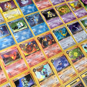 Deck Pokemon Team Rocket - 2000-2001 - Version Anglaise - Lot et Deck Complet - Holographique Flash - Repliqua - Proxy