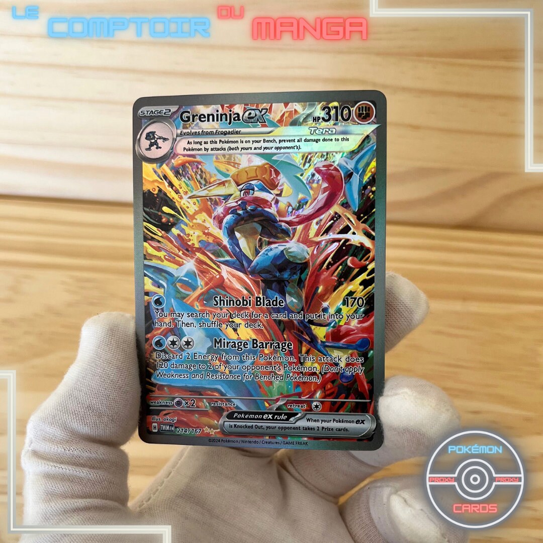 Greninja EX 214/167 - Twilight Masquerade - English Version