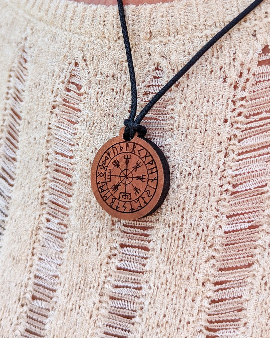 Accessories | Vegvisir Viking Compass Hook Loop Sew On Patch | Poshmark