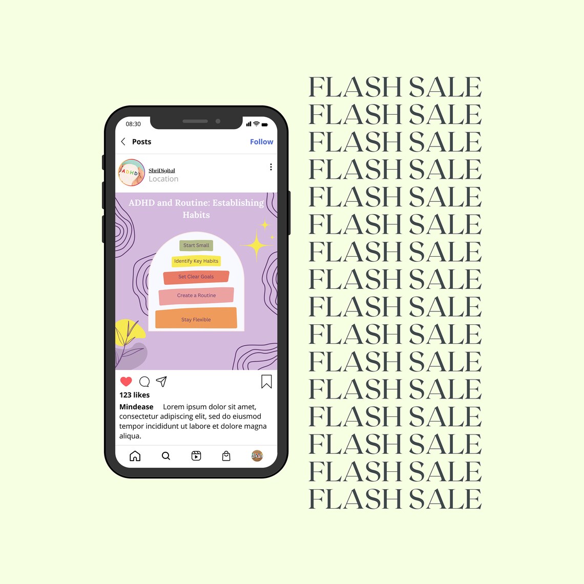100 Editable ADHD Educational Instagram Posts | Canva Templates - Etsy