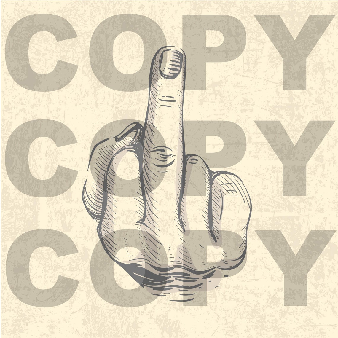 Middle Finger Clipart 5 Etsy