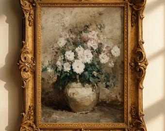 Handgemaltes Original Ölgemälde – Stillleben in Frankreich (Digitaler Download)