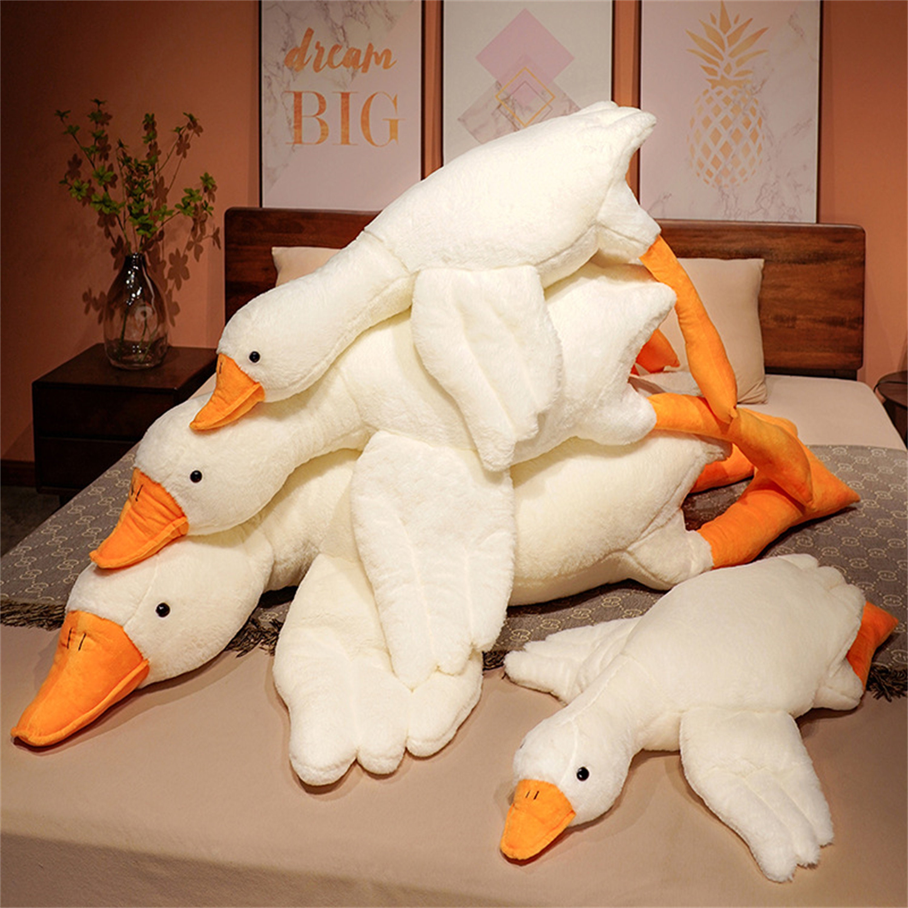 Big Size Fluffy Duck Plush Toys Sleep Pillow Cute Animal - Etsy Big Size Fluffy Duck Plush Toys Sleep Pillow Cute Animal - Etsy