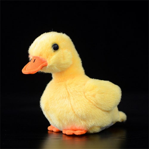yellow duck stuffed toy