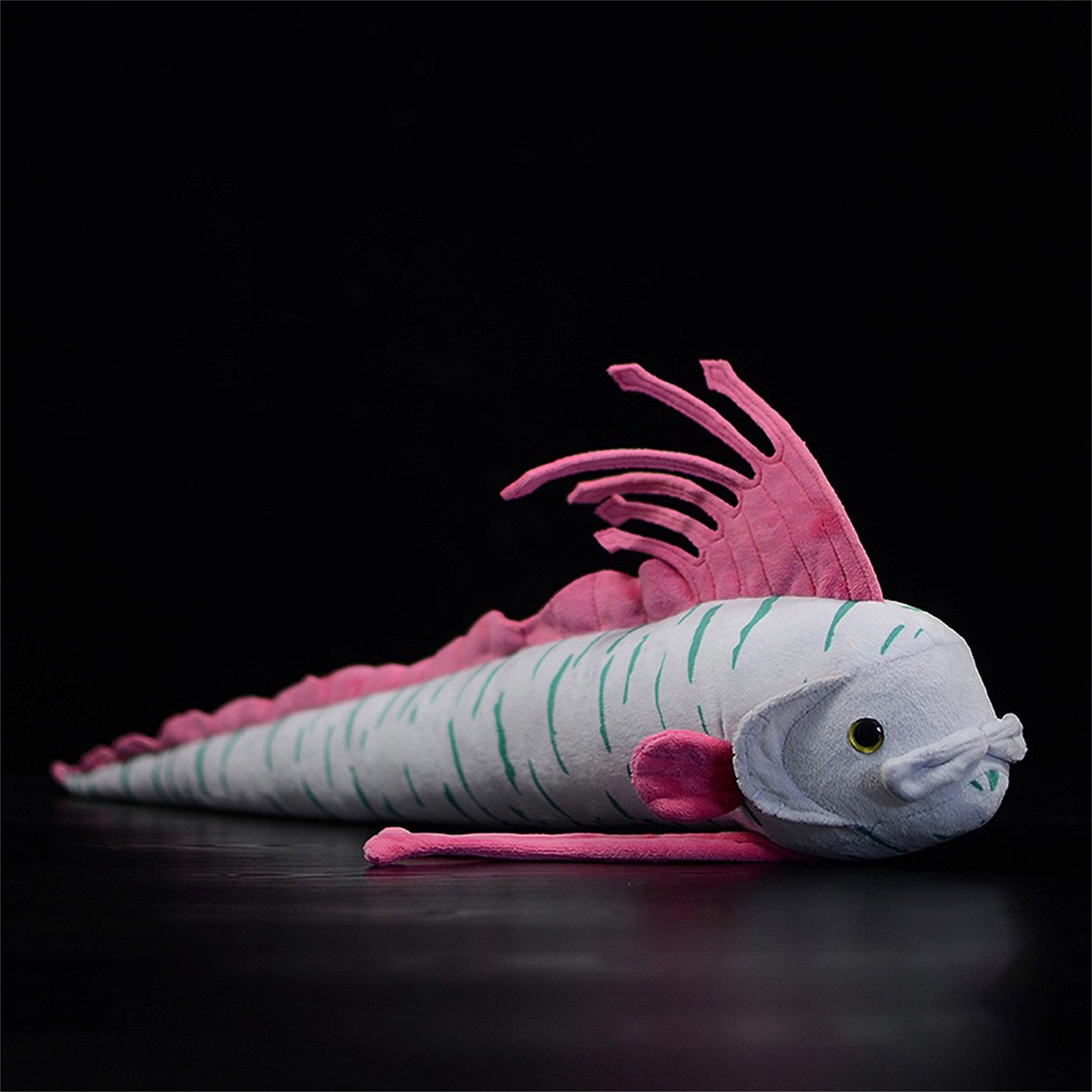 Handmade Simulation Oarfish Ribbon Fish Stuffed Plush Soft Etsy