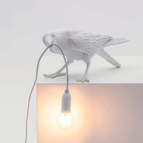 Meerdere Hymne schelp Crow Lamp Resin Seletti Lamp Lucky Bird Lamp Raven Bird - Etsy
