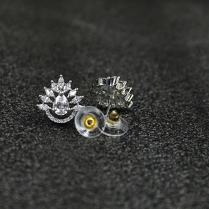 Paan Shape With Paata Type AD Earring