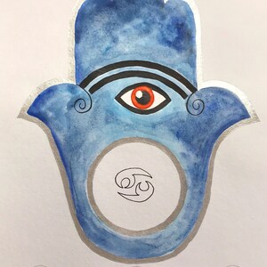 Zodiac Hamsa Cancer