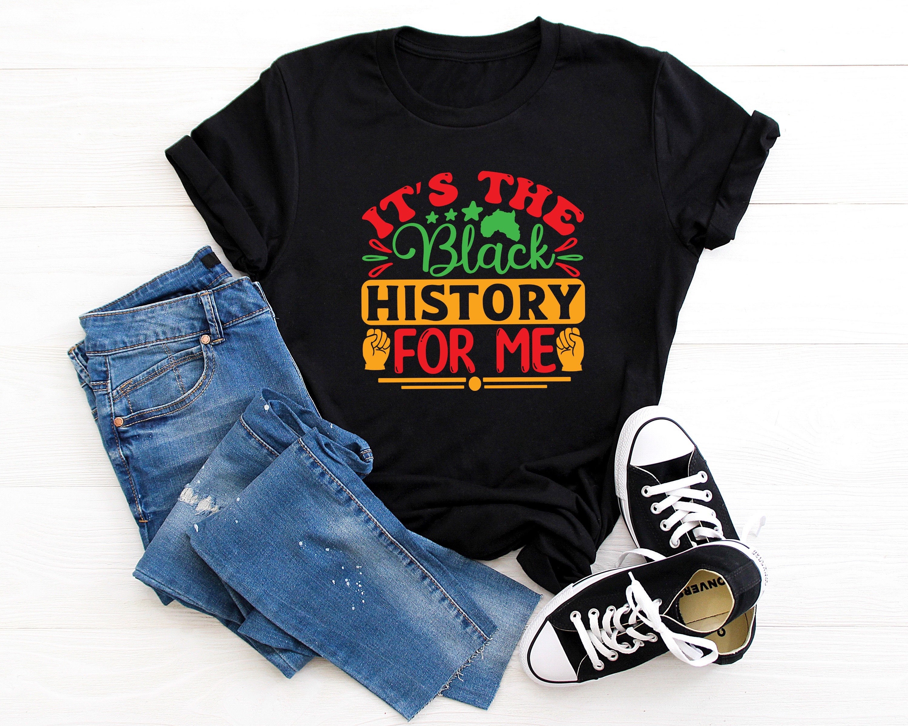 Its The Black History For Me Natural Toddler Shirt, Retro Black History Month Baby Onesie®, Kids African Culture T-shirt or Raglan Tee