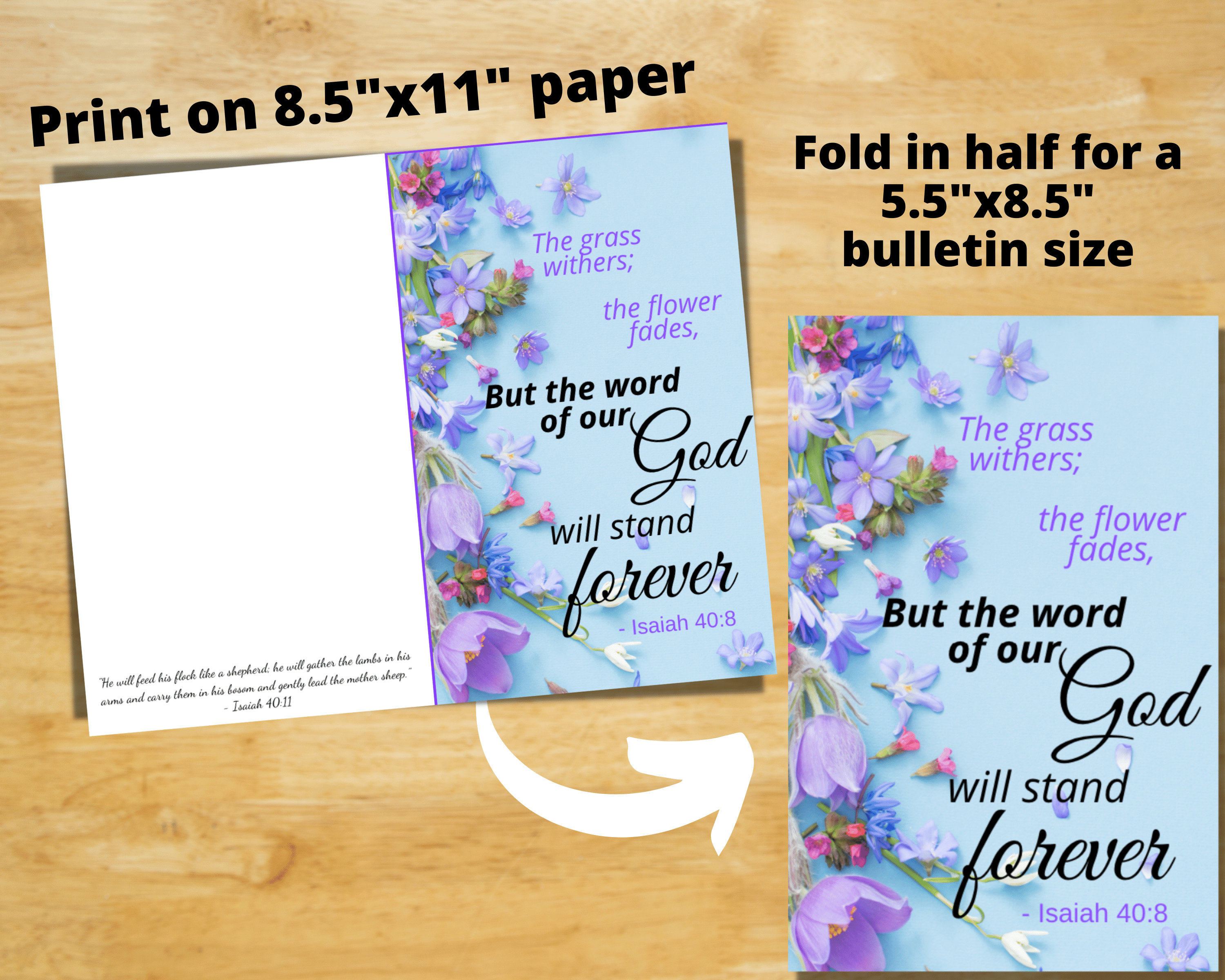 Printable Church Bulletin Covers - Il Fullxfull.4196695537 Bbzc 