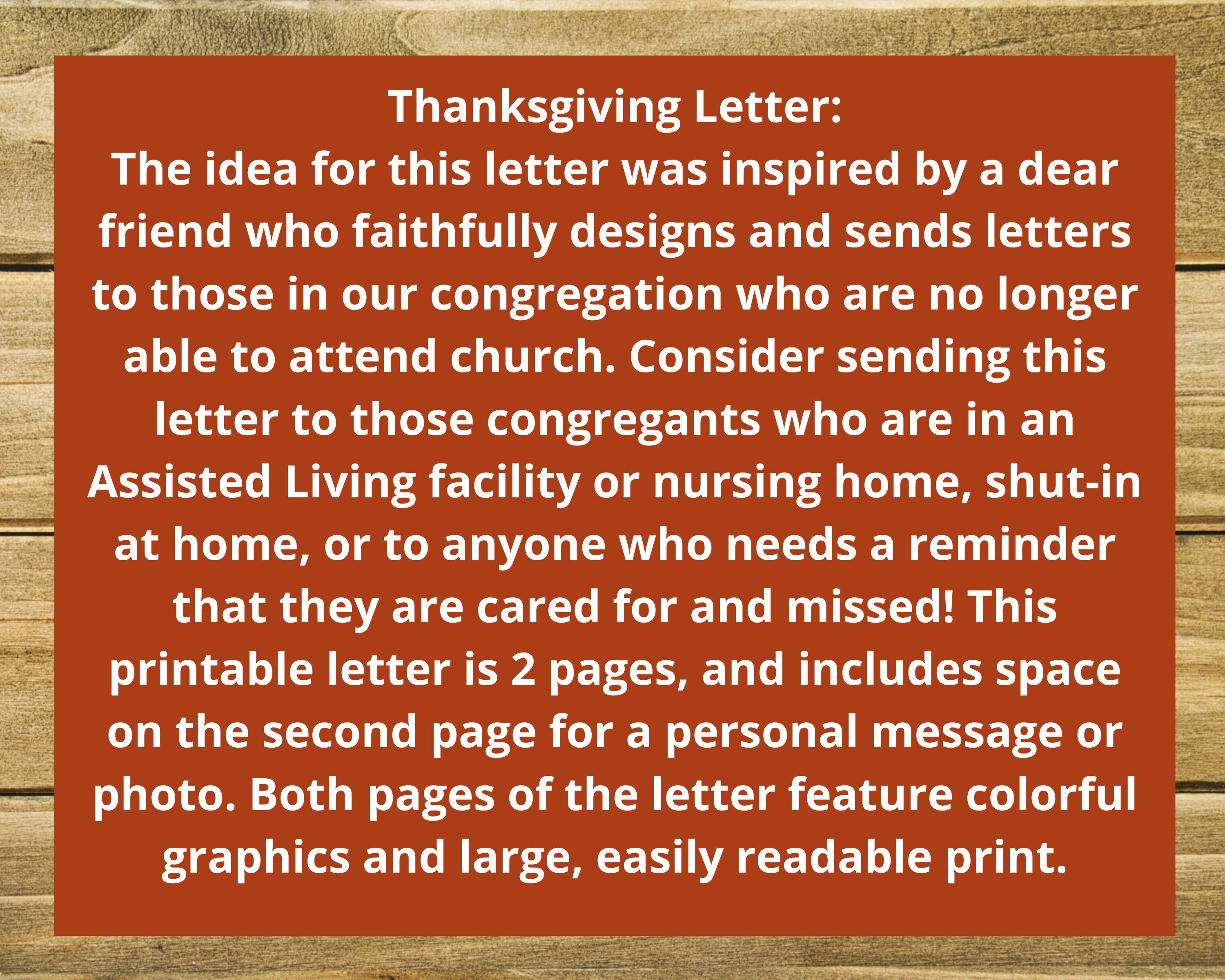 Printable Church Bulletin Covers Thanksgiving Digital Download Plus ...