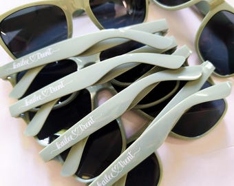 Gafas de sol personalizadas Sage, regalos de boda, gafas de sol personalizadas al por mayor, regalos de fiesta, regalos de la clase de 2026, recuerdos