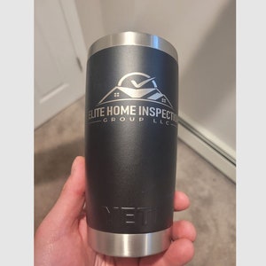 Personalized 20oz Tumbler with Custom Logo or Text | Custom Tumbler | Custom Engraved Tumbler