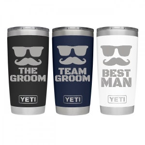 Groomsman Gift | Groomsman Engraved Tumbler | Bridesmaid Tumbler| Custom Engraved 20oz Tumbler | Yeti Tumbler | Custom Tumbler