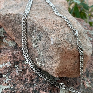 Stainless Steel Curb Chain Necklace
