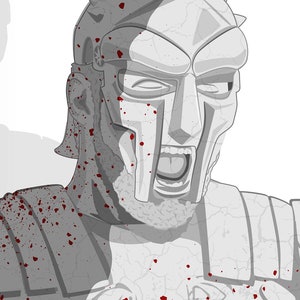 Gladiator inspired movie poster