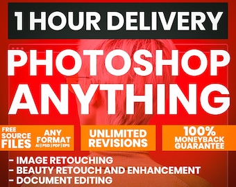 Photoshop Editing and Photo Retouching or Document Editing, Photo restoring, Photo Manipulation, Skin Retouch, Photoshop background removal