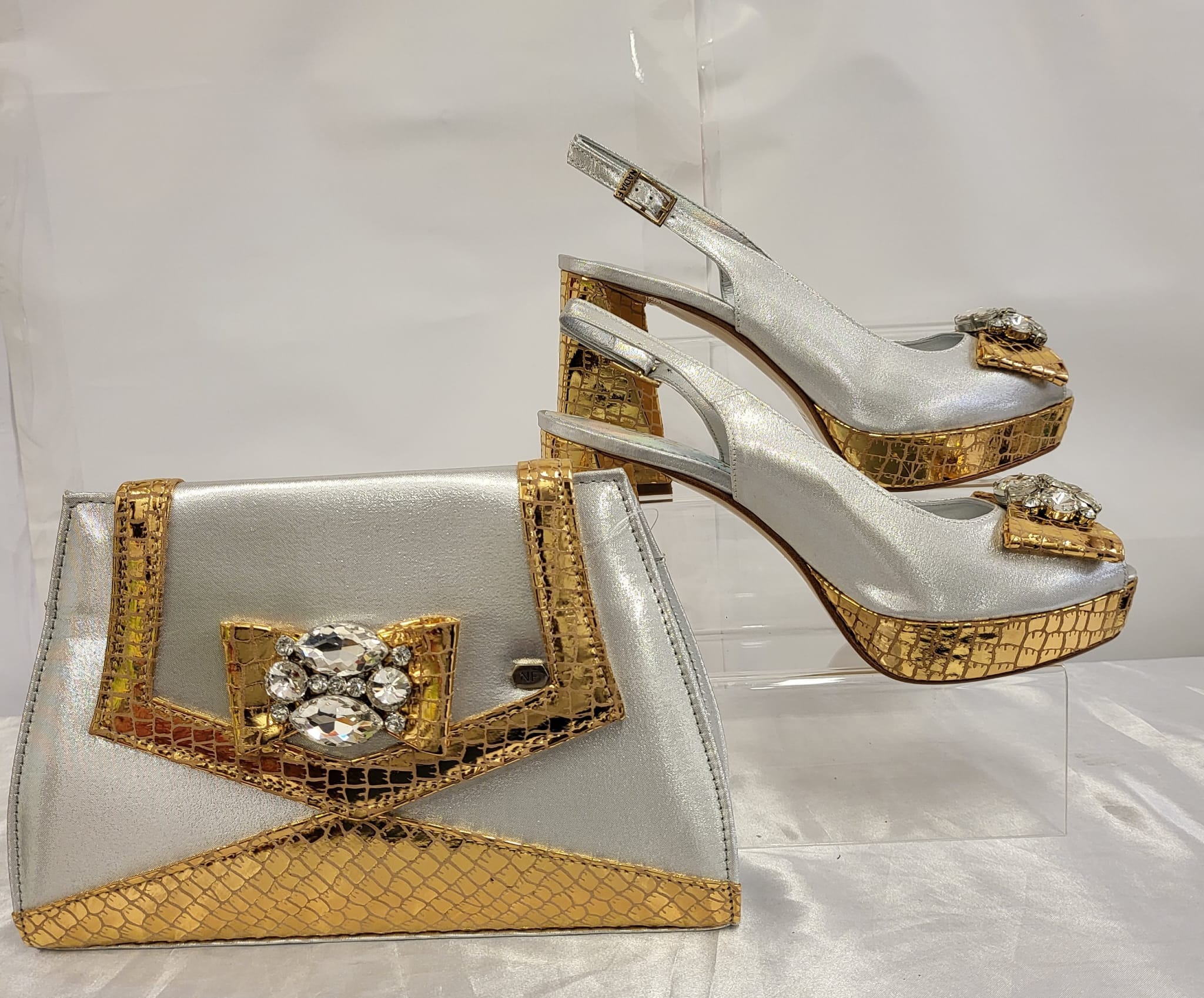 Italian Shoe and Bag Matching Set for Parties and Celebrations Etsy