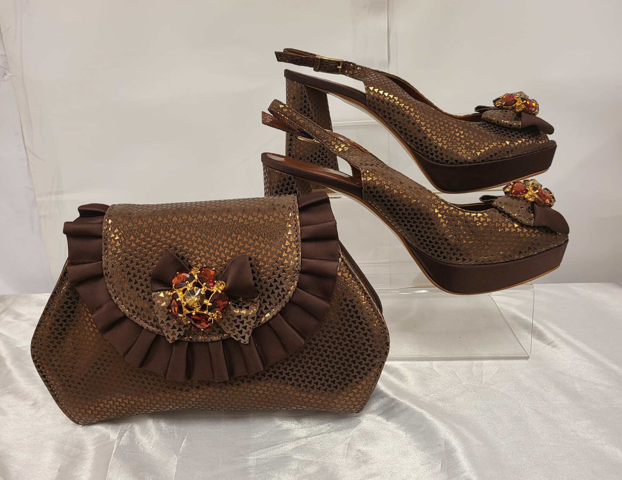 Ladies Italian Shoes and Bags Set