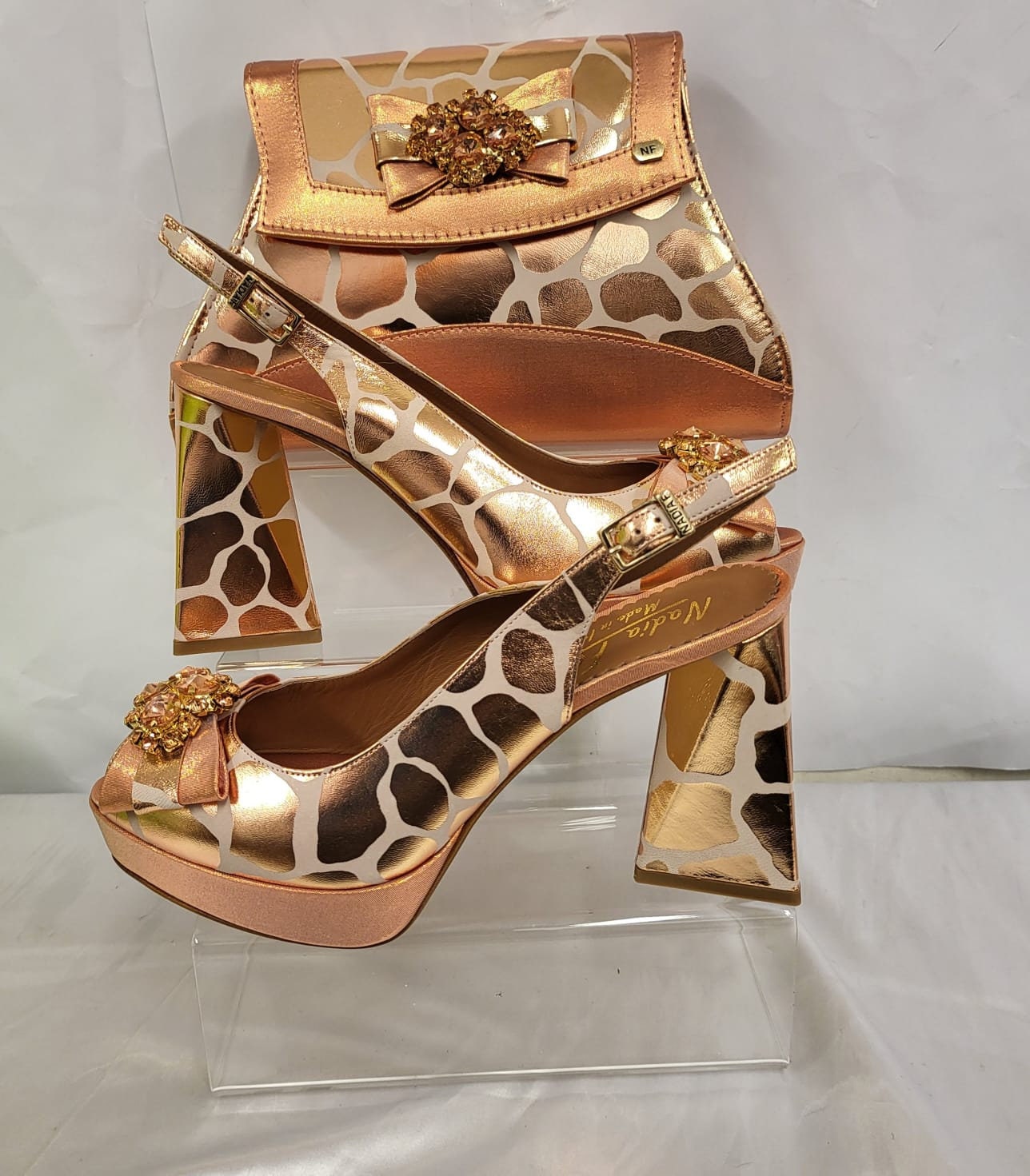 Italian Shoe and Bag Matching Set for Parties and Celebrations Etsy