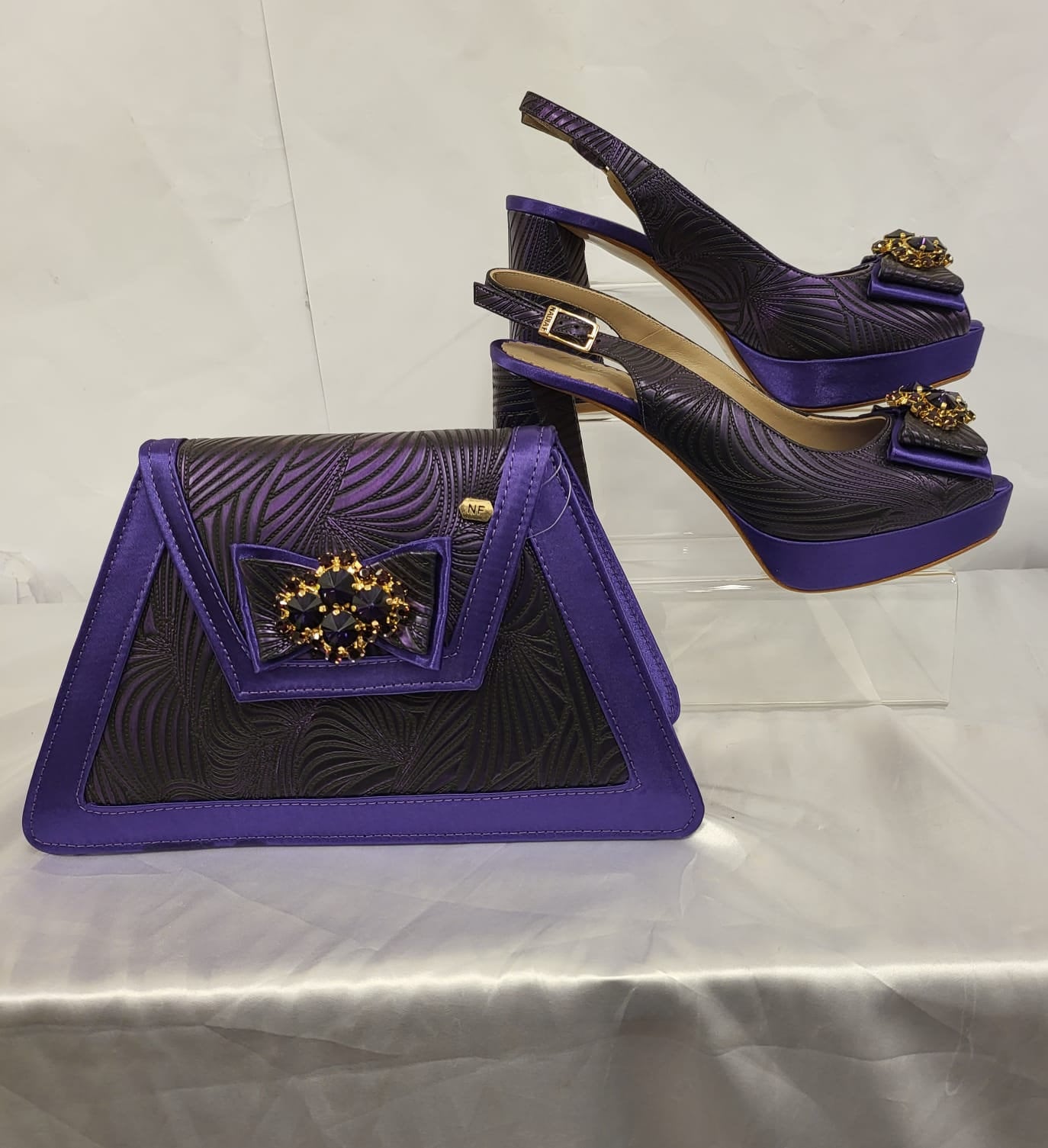 Italian Shoe and Bag Matching Set for Parties and Celebrations Etsy UK