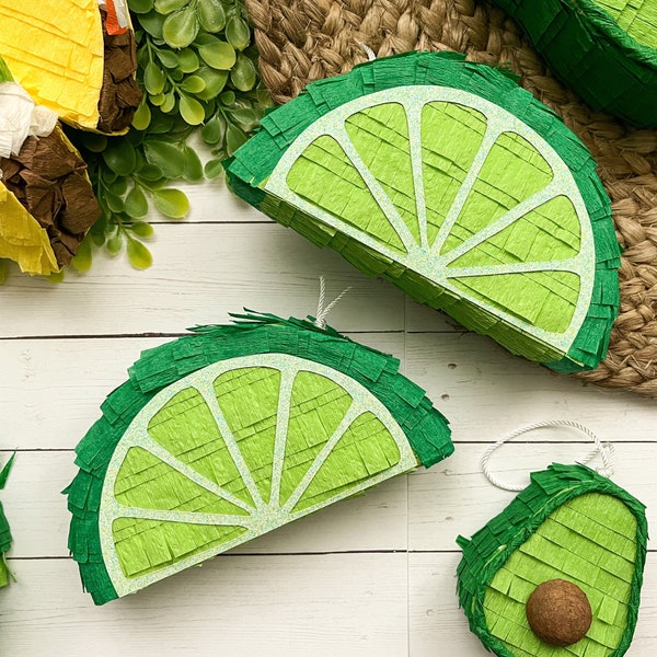 SUPER MINI lime piñatas