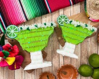 Mini Margarita Piñata for fiesta theme parties