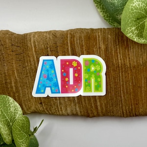 Vet Med Stickers | ADR Sticker | Tech Week Gifts | Veterinary Stickers | Waterproof Sticker for Water Bottle