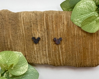 Mouse Head Stud Earrings | Mouse Stud Earrings | Stainless Steel