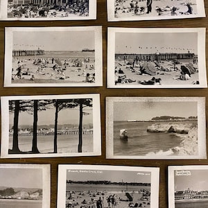 Cartão postal misterioso de Santa Monica