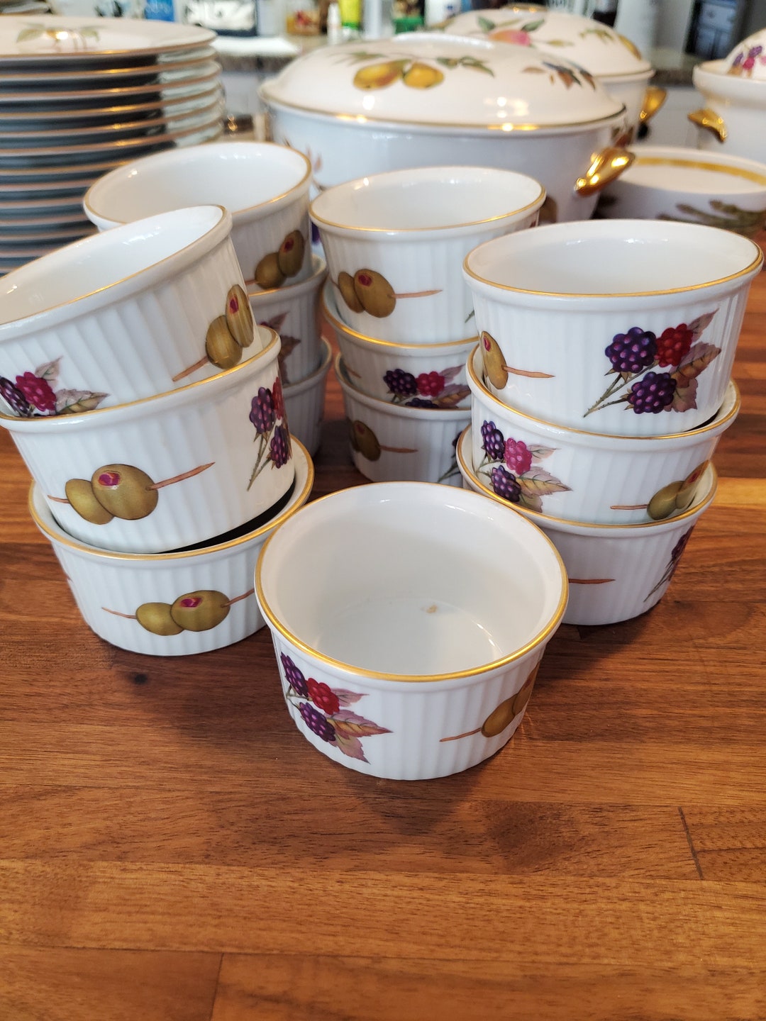 Royal Worcester Evesham China Etsy