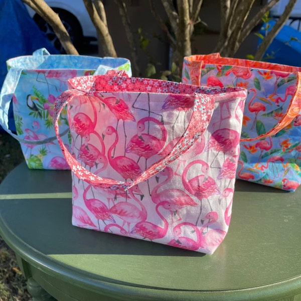 Flamingo (2) Mini Totes