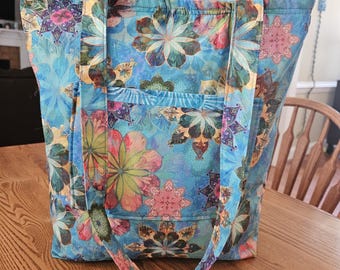 Medium tote bag- Floral