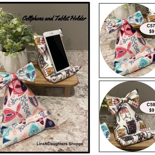 Pillow Cell Phone IPhone IPad Tablet Holder Stand Mother's Day Gift.
