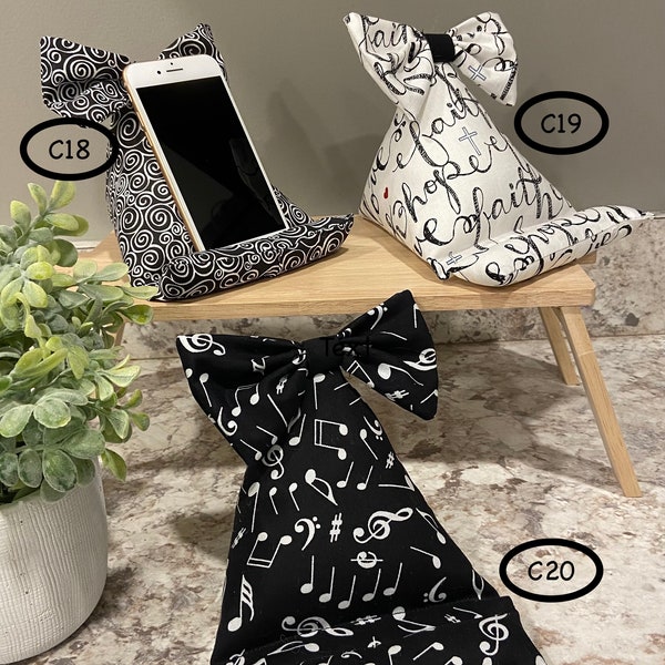 Cell Phone Pillow Stand, IPhone Pillow Stand, Tablet Stand Holder Gift for Her Mother's Day Gift