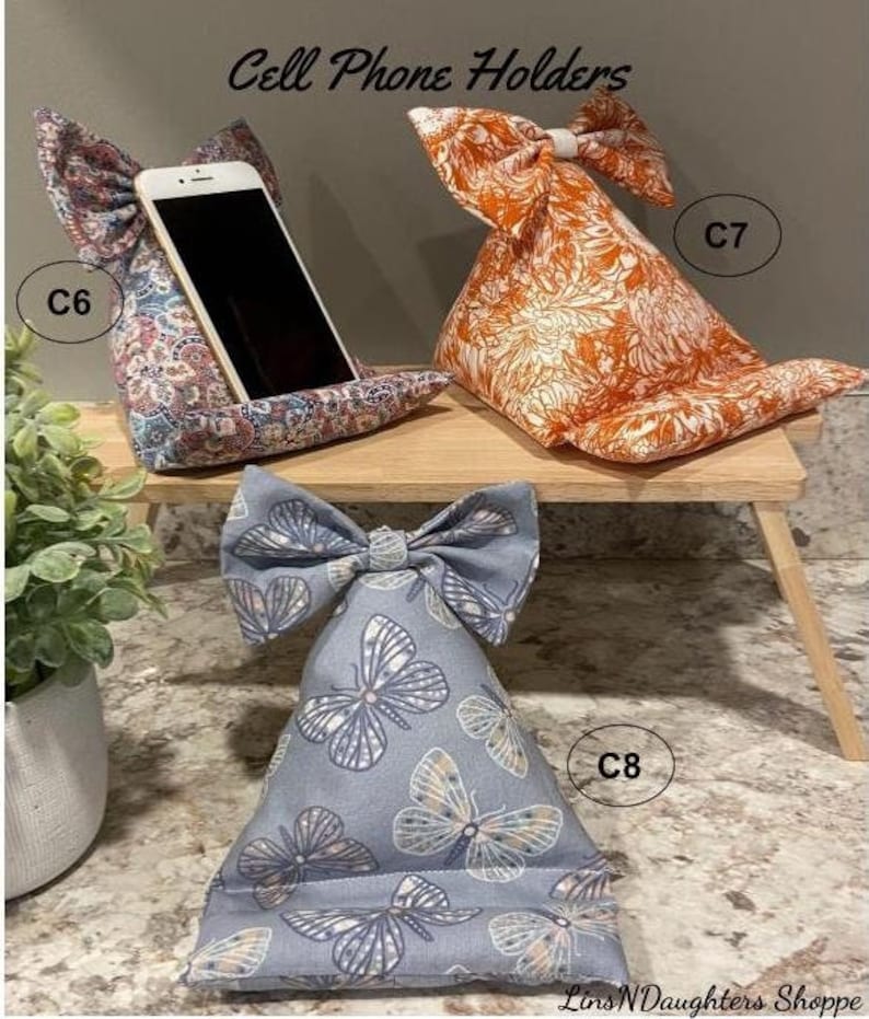 Cell Phone Pillow Stand iPhone Stand Tablet Holder Stand Etsy