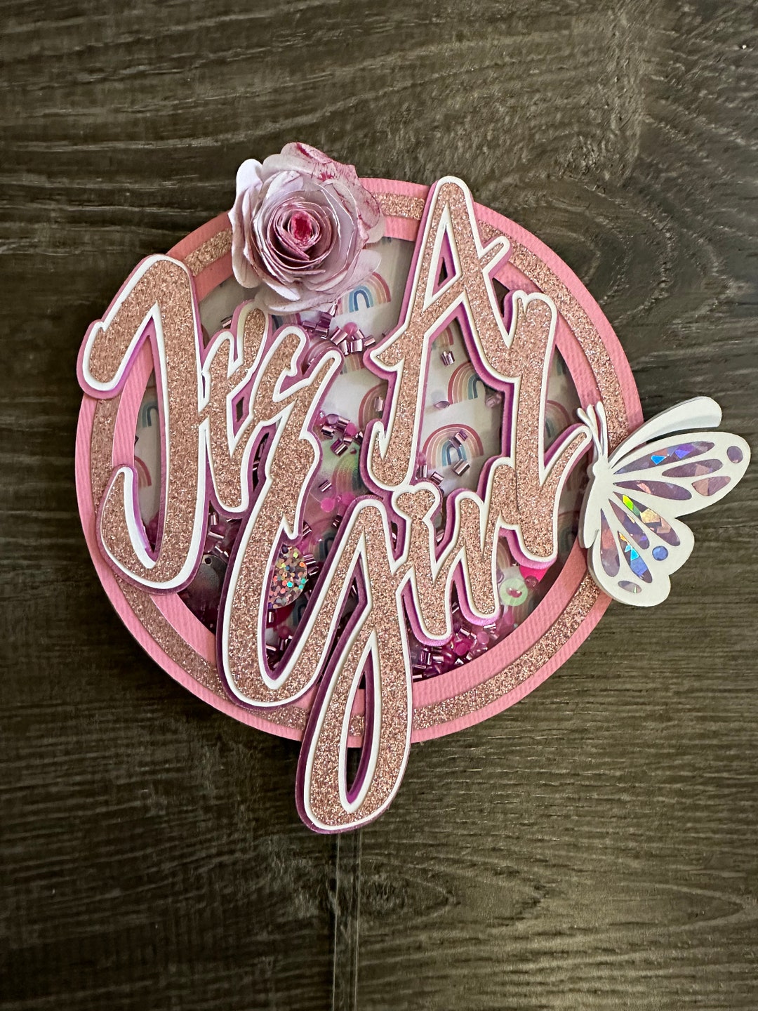 It's A Girl Cake Topper Baby Shower - Etsy
