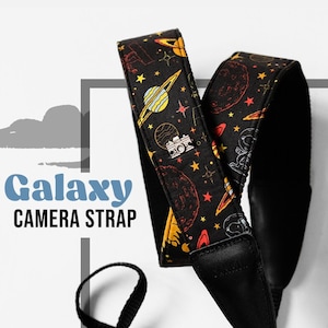 Kameragurte Cosmic Galaxy - Astrologie Ästhetik - Fotografen Geschenke - DSLR, Film oder Spiegellos geeignet - Fotografie Accessoire