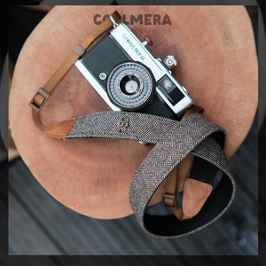 Camera Straps - Herringbone pattern - Photographer Gift - For Man - For Woman - Crossbody Strap - Camera Accessories
