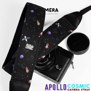 Camera Straps Apollo Cosmic Galaxy [New]-Astrology Aesthetic- Photographer Gifts - DSLR, Film or Mirrorless Suitable - Photography Accessory