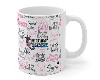 Inspirational Positive Quotes Mug, Motivational Boss Lady Coffee Mug, Unique Happy Birthday Boss Babe Gift, Gifts for Her, Gift for Friends
