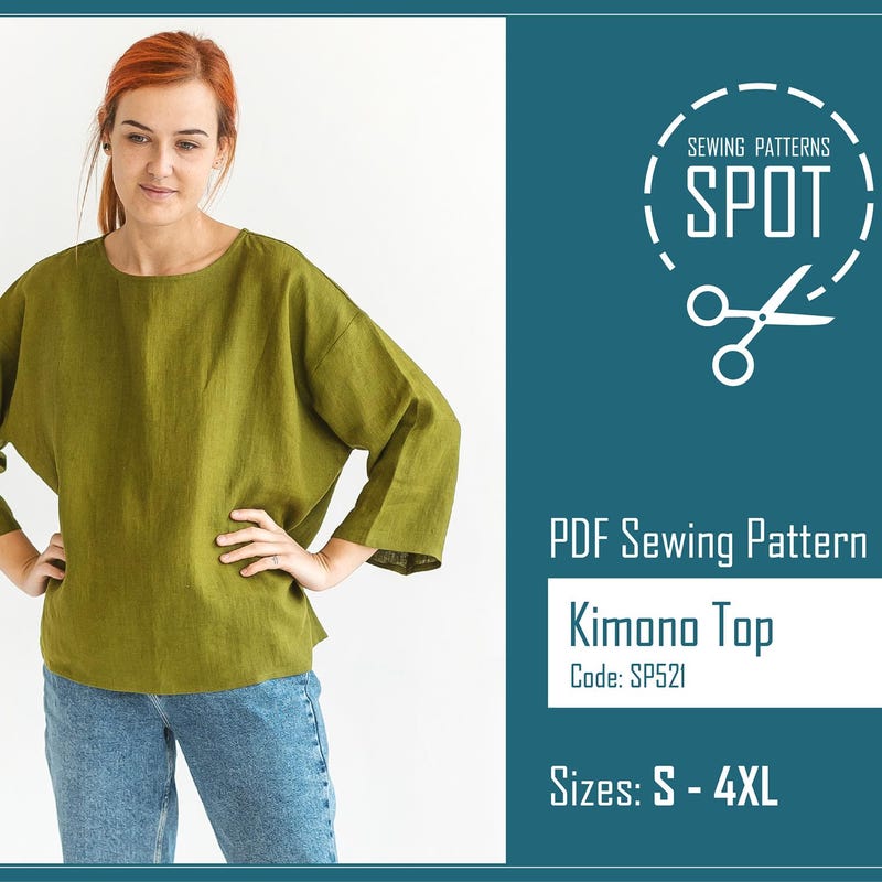 Boxy Top Pattern - Etsy